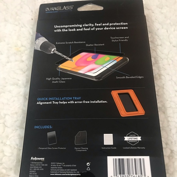 🆕 DuraGlass Samsung Galaxy A01 Tempered Glass Screen Protector - Picture 2 of 6